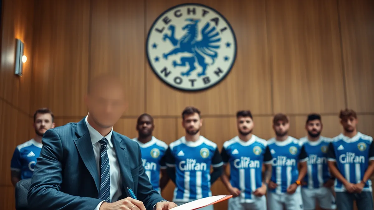 Lech Poznań wzmocnił się przed Ligą Mistrzów
