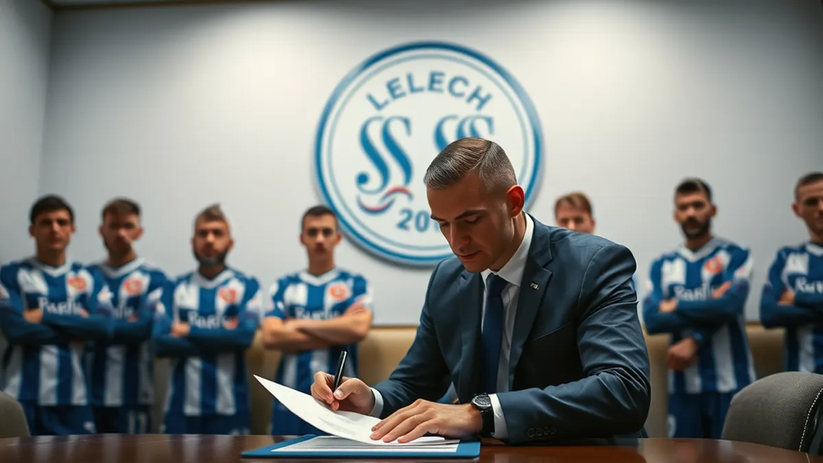 Lech Poznań signs new goalkeeper in transfer worth over a million euros!